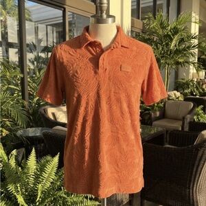 Men's Orange Polo Shirt